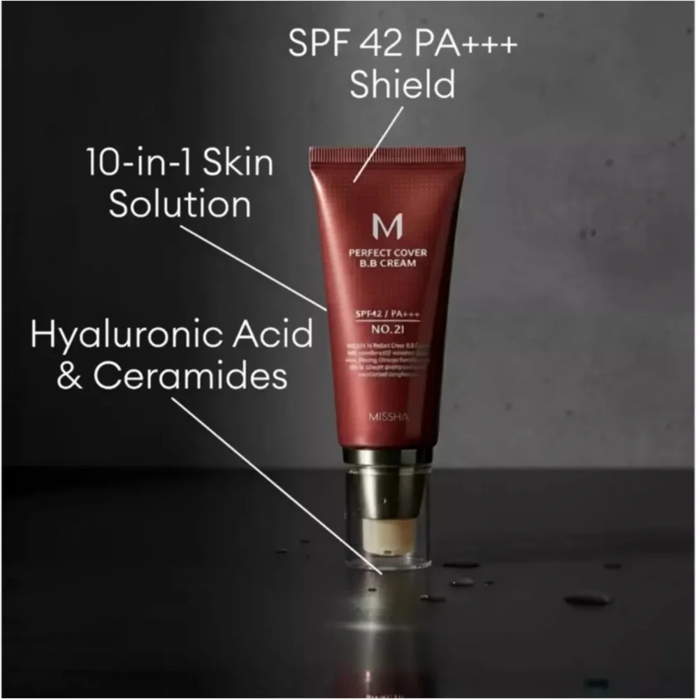 Missha Perfect Cover BB Cream SPF42/PA+++ - No. 25 warm beige
